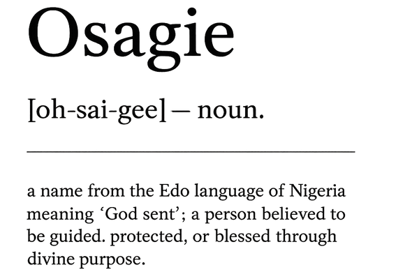 Osagie
